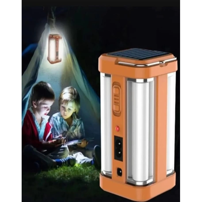 P-1663 Güneş Enerjili Şarjlı Güçlü Işıldak -