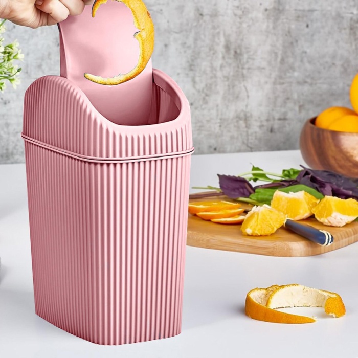 Döner Kapaklı Mini Çöp Kovası 2.5 LT -