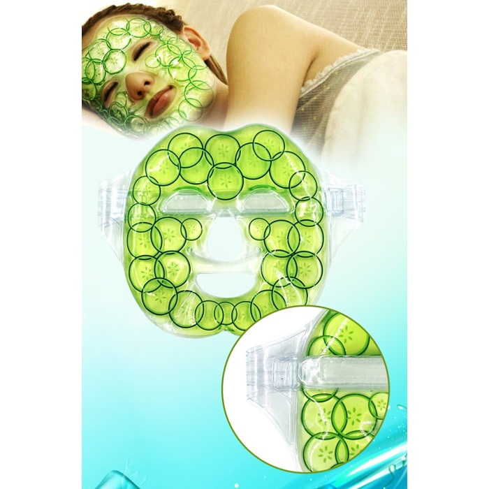 Yüz Maske -Soğuk Sıcak Jel Yüz Maskesi Buz Sıcak Press Anti Stres -