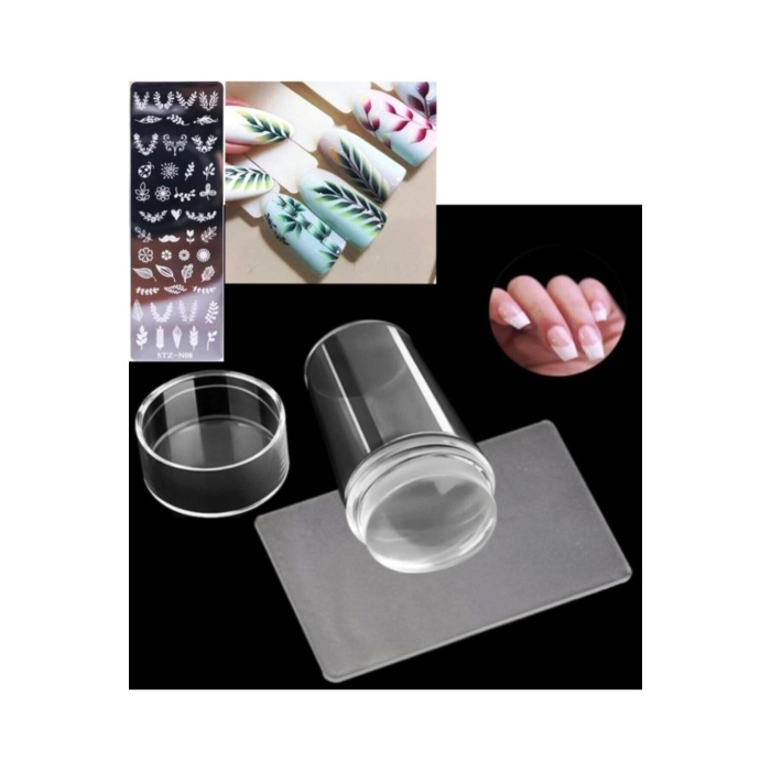 Oje Baskısı İçin Silikon Başlıklı Transfer Dizayn Baskı Aparatı -