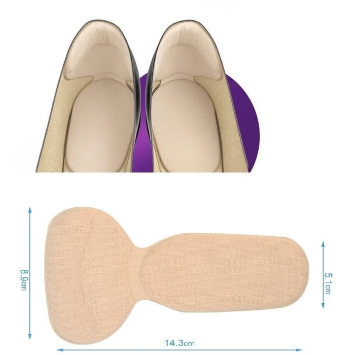 Topuk Destekli Ayakkabı Vurma Önleyici Ve Daraltma Pedi Foam Yastık -