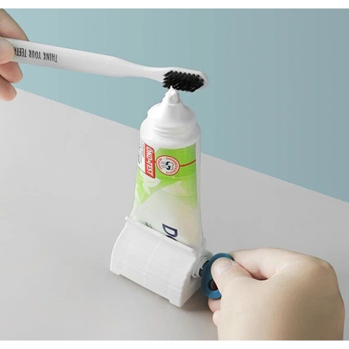 Diş Macunu Tüp Krem Sıkma Aparatı Çevirmeli -