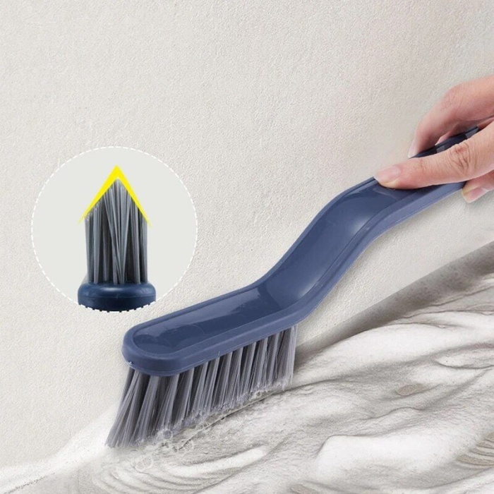 Cımbızlı Fırça Çok Amaçlı Kademeli Kesim Uçlu Banyo Klozet Kenarı Pencere Temizleme Aparatı -