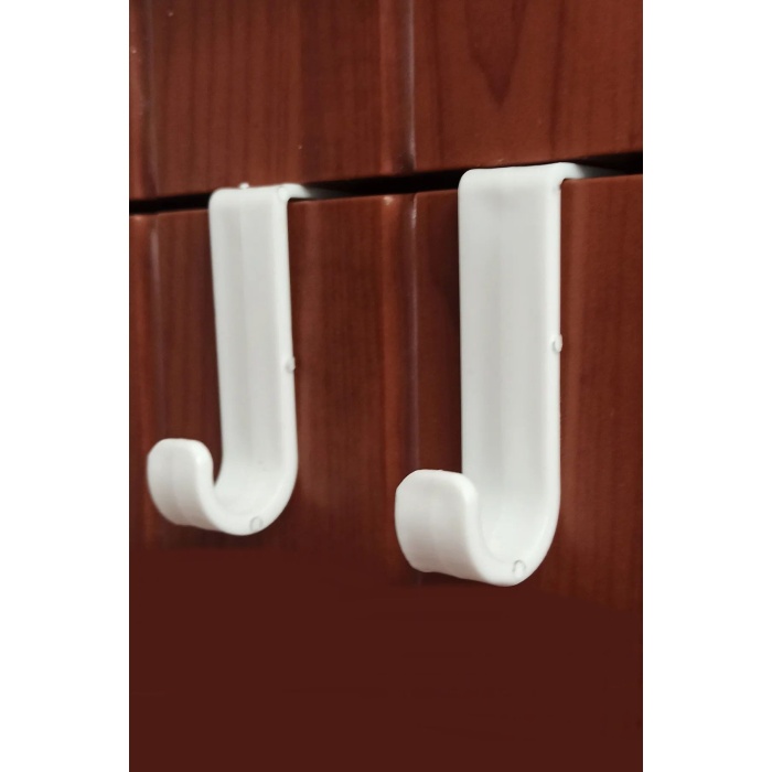 7 Adet Çekmece Dolap Kapağı Mutfak Banyo Askısı Plastik Çok Amaçlı Askı Seti -