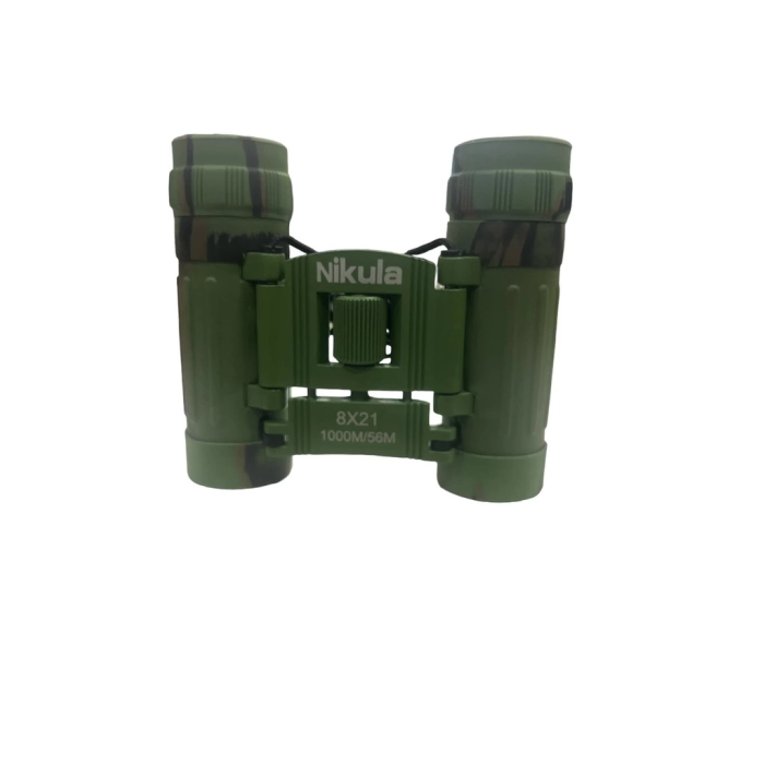 8x21 Dürbün Kamuflaj Av Dürbünü 56m/1000m Kauçuk Kaplama -