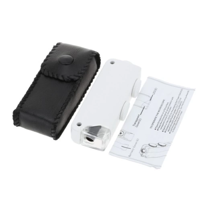 Mini 160x200x Fonksiyonlu Mikroskop Takı Büyüteç Mg100811a -