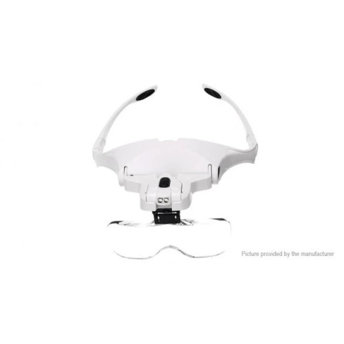 5 Lens 1.0x3.5x, 2led Işıklı Ile Ayarlanabilir Gözlük Büyüteç9892b2 -