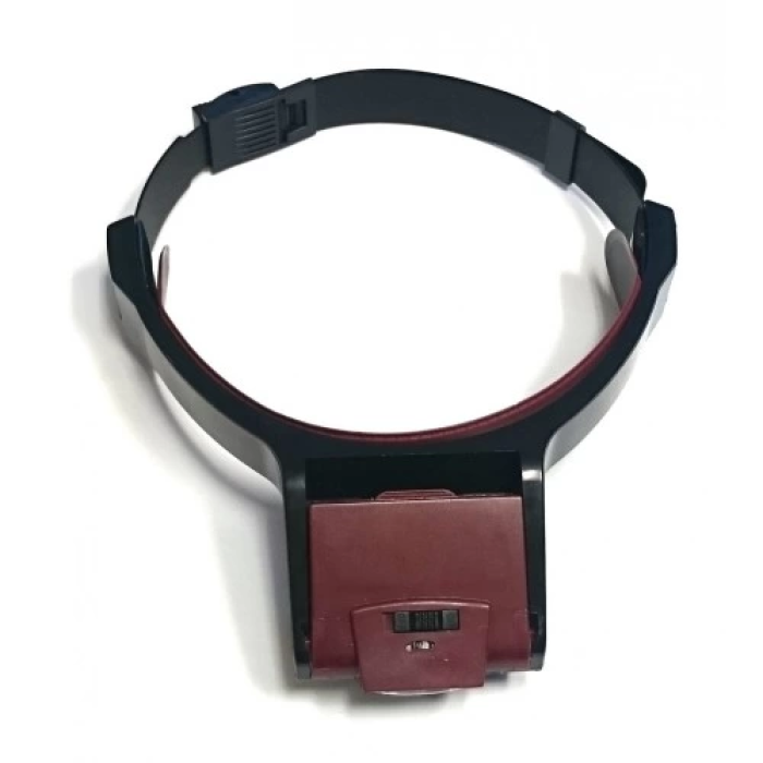 Lens Takmalı 4 Lens , Led Lambalı Şapka Tip Büyüteç -