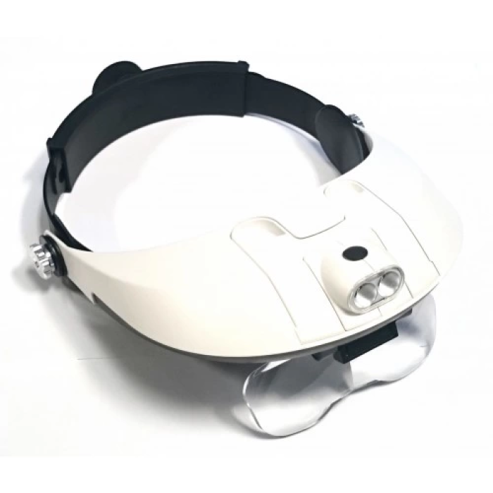 5 Mercekli Çok Fonksiyonlu, Başlık Tip Işıklı Büyüteçmg81001g -