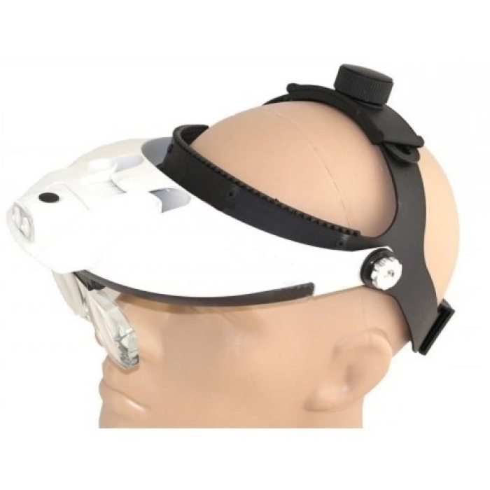 5 Mercekli Çok Fonksiyonlu, Başlık Tip Işıklı Büyüteç 81001h -