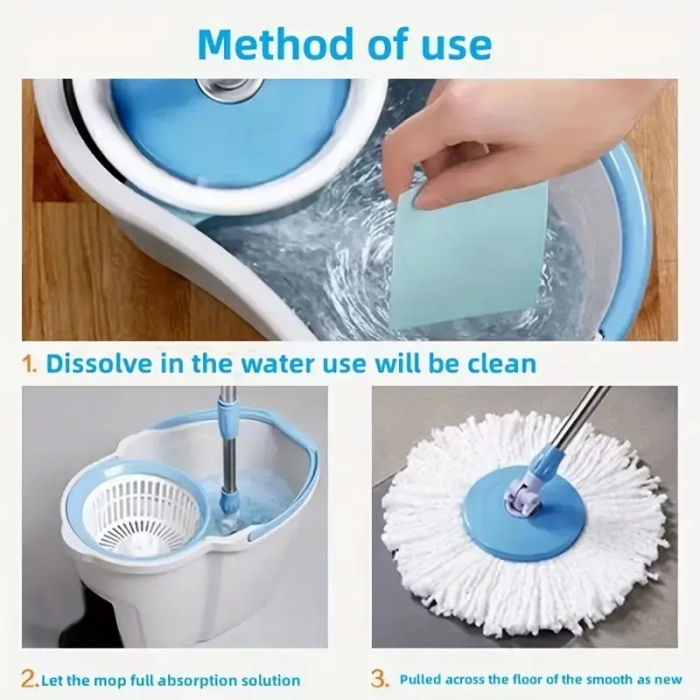 Zemin Temizleme Tabletleri, Çoklu Etkili Zemin Temizleyici -