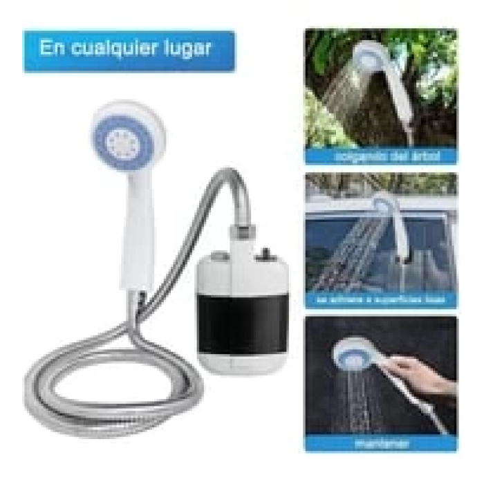 Taşınabilir Şarjlı Seyyar Duş Seti -