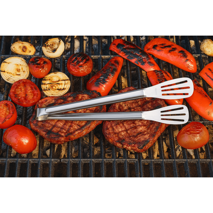 Maşa Paslanmaz Barbekü Maşası - 25 Cm Mutfak Ekmek Maşası -