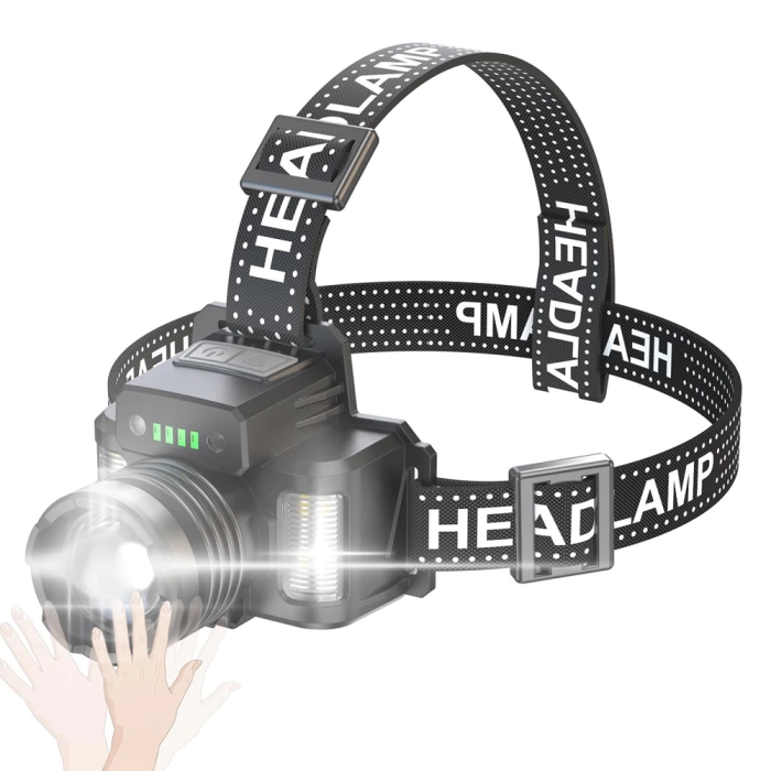 Sensörlü Cree Tg Led Şarjlı Kafa Lambası Wt-625 -