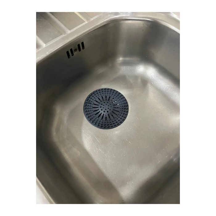 Yuvarlak Süzgeçli Silikon Mutfak Lavabo Ve Küvet Süzgeci Gider Süzgeci -