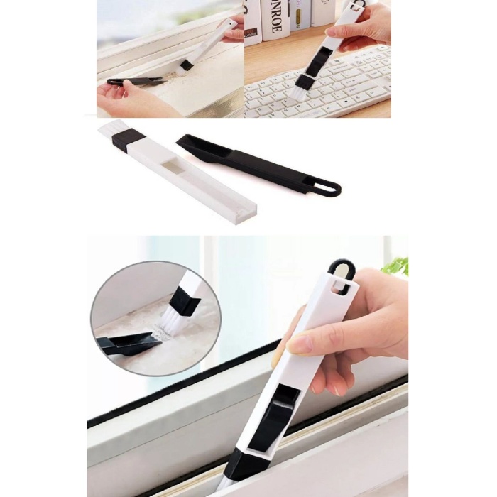 Mini Kürekli Fırça Bilgisayar Klavye Pencere Oluğu Dar Bölge Köşe Bucak Toz Fırçası -