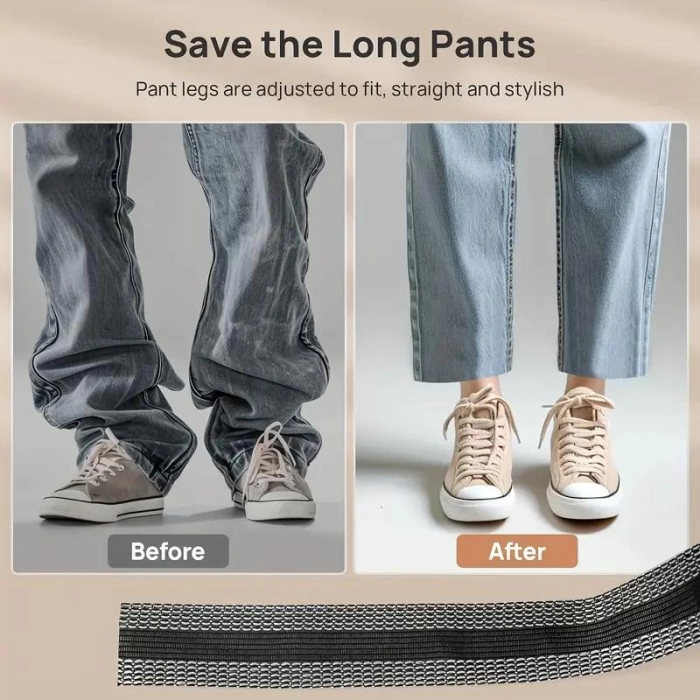 Kendinden Yapışkanlı Pantolon Kıvırma Şeridi -