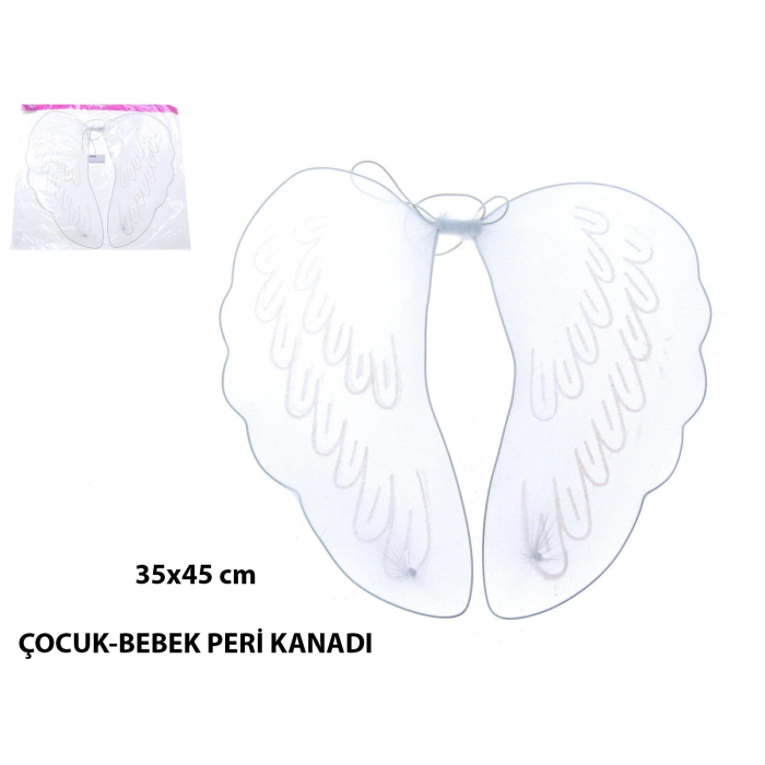 Bebek Çocuk Peri Kanadı – Kostüm Tamamlayıcı Kanat 35x45 Cm -