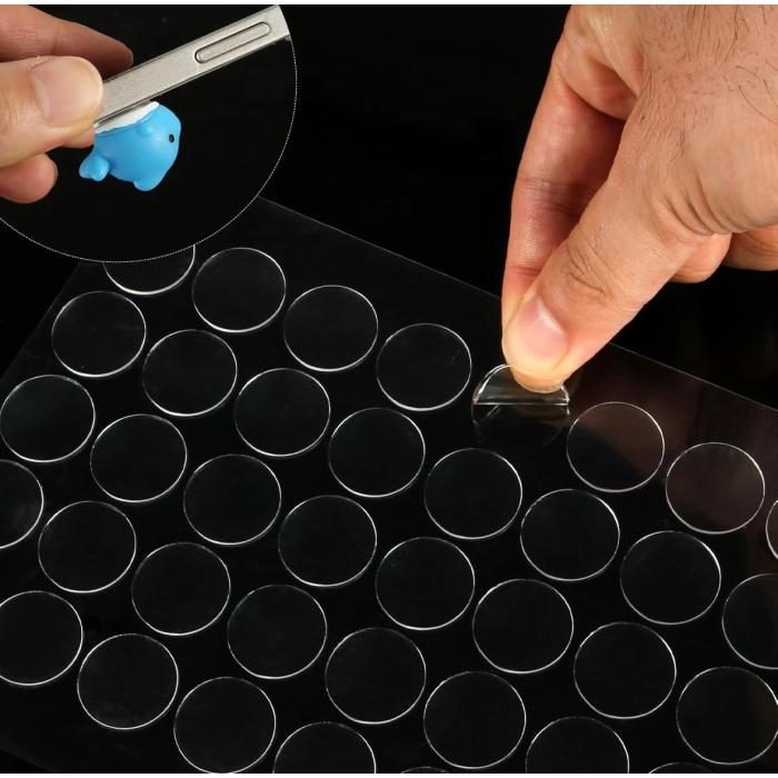 Çift Taraflı Yuvarlak Montaj Macunu 42li -