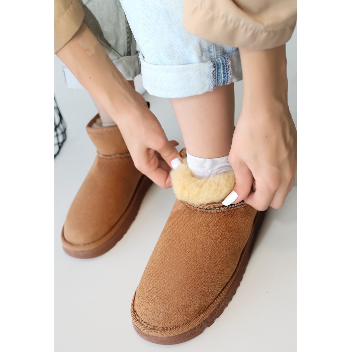 Elsa Taba Süet Bot -