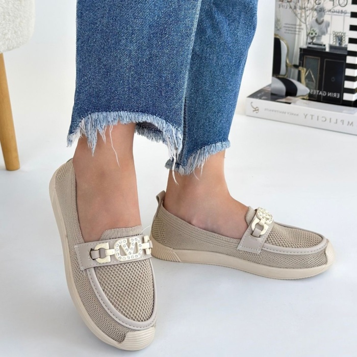 Wata Bej Triko Babet Ayakkabı -