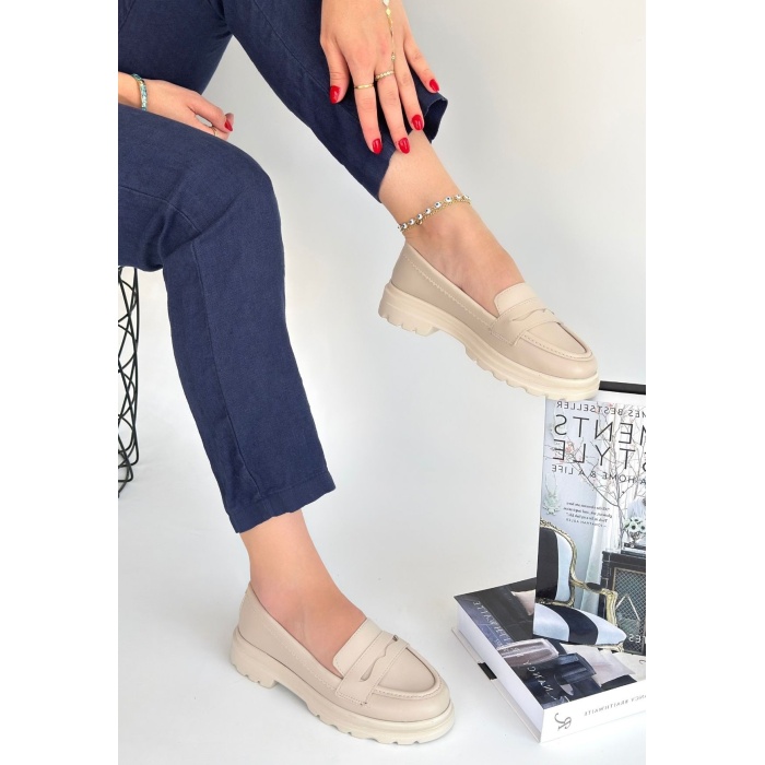 Narli Bej Cilt Oxford Ayakkabı -