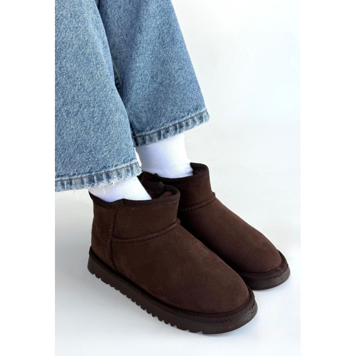 Elsa Kahverengi Süet Bot -