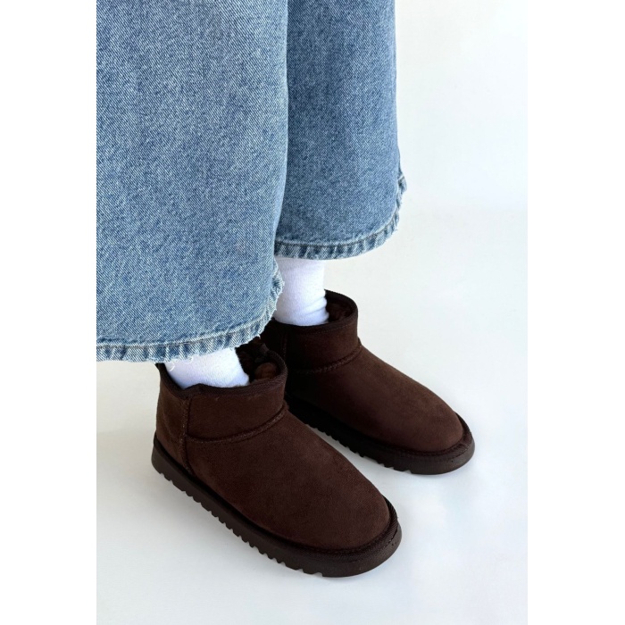 Elsa Kahverengi Süet Bot -