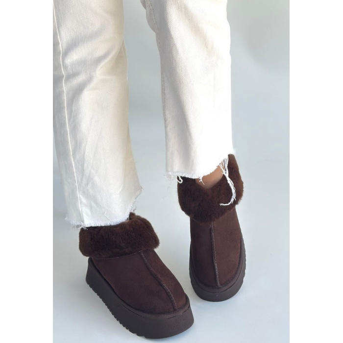 Edali Kahverengi Süet Bot -