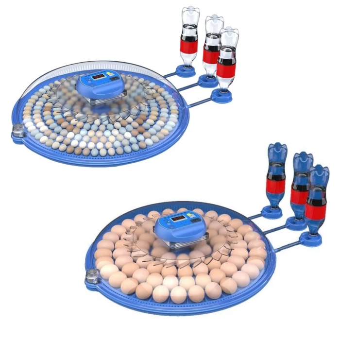 80 Tavuk 240 Kuş Yumurta Kapasiteli Çift Viyollü Kuluçka Makinesi - Kaz, Ördek, Tavuk, Bıldırcın İçin