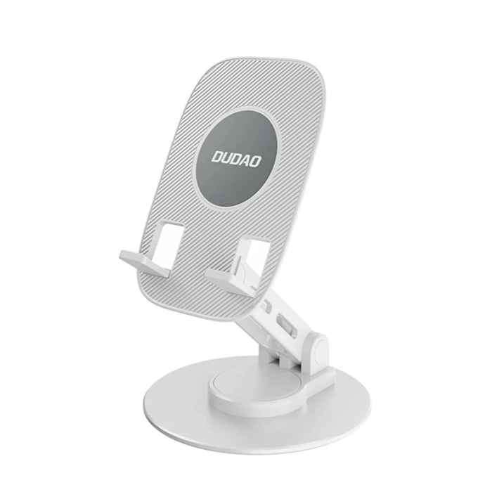 F17s Masaüstü Telefon Tutucu Döner Tabanı Alüminyum Paslanmaz Çelik Katlanabilir -