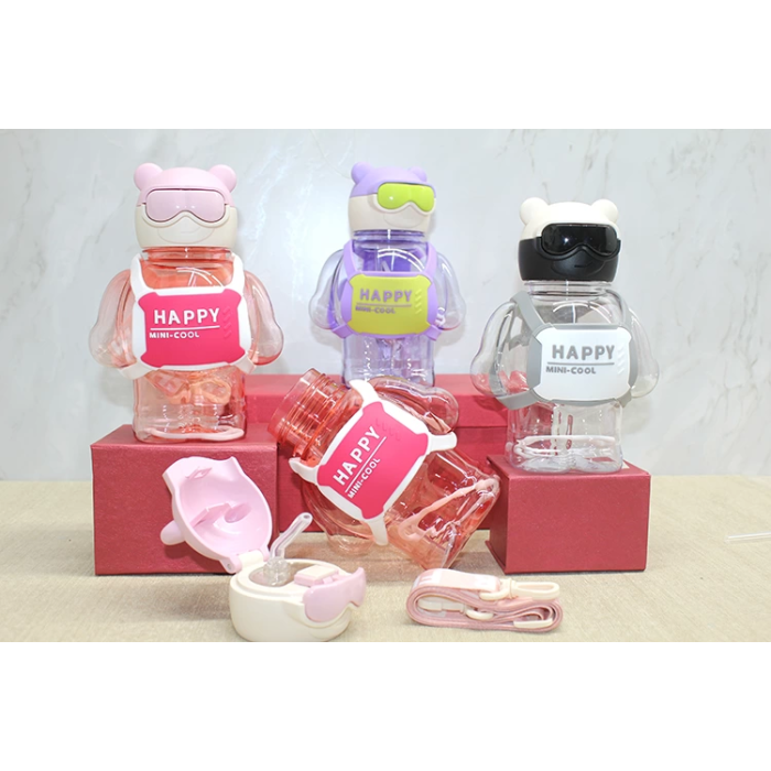 Sevimli 3d Desenli Su Matarası Bpa İçermez Alk3143 -