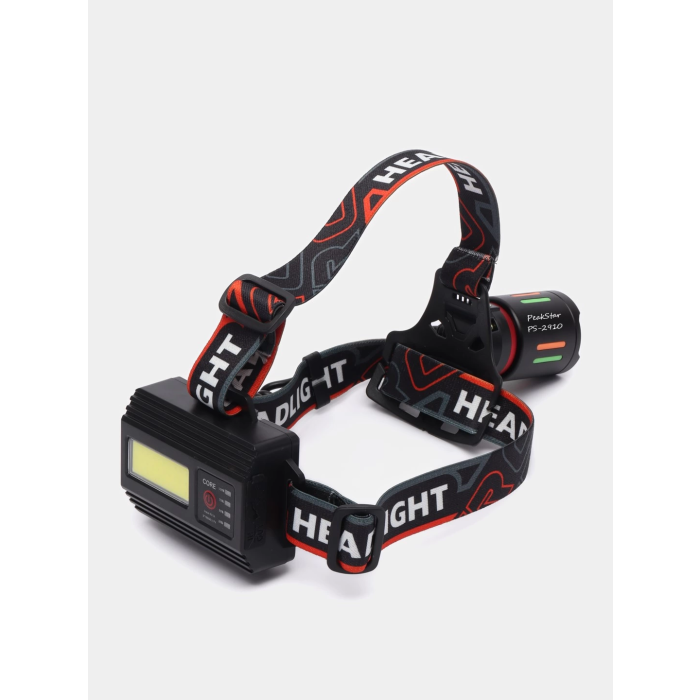 Ps-2910 Şarjlı Profesyonel Zoomlu Kamp Avcı Balıkçı Kafa Lambası Feneri -