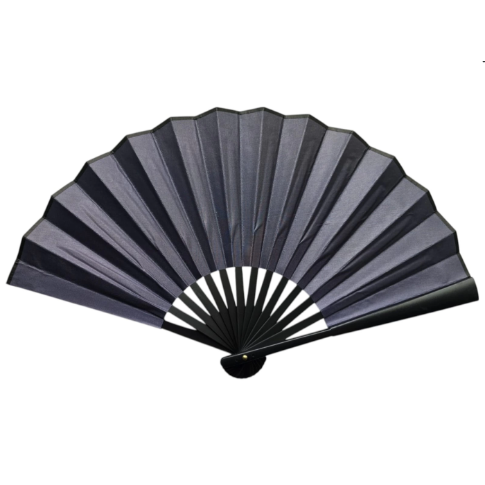 Plastik Kumaş Yelpaze 12li Füme -