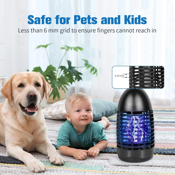 Fyc Elektrikli Böcek Öldürücü, Böcek Tuzağı Sinek Lambası, Uv Işıklı, Sivrisinek Lambası, Temizlik Fırçası, Sivrisinek Kapanı, Sinek Kapanı, Böcek... -