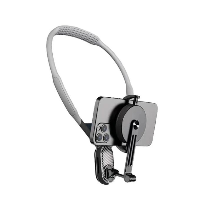 360 Derece Ayarlanabilir Boyun Askılı Manyetik Telefon Tutucu -