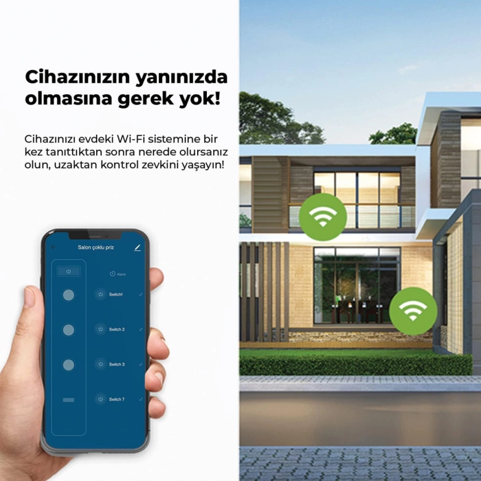 Vtn Bp-01 Kablosuz Yüksek Akım Korumalı Hızlı Şarj Özellikli Akıllı Priz -
