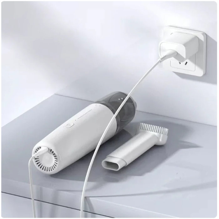 Şarjlı Mini Araç İçi Süpürge -