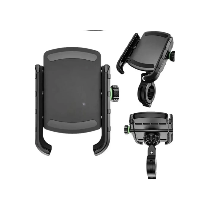 Bst3 Motosiklet Gidon Ve Ayna Bağlantılı Motor Ve Bisiklet Uyumlu Telefon Tutucu -