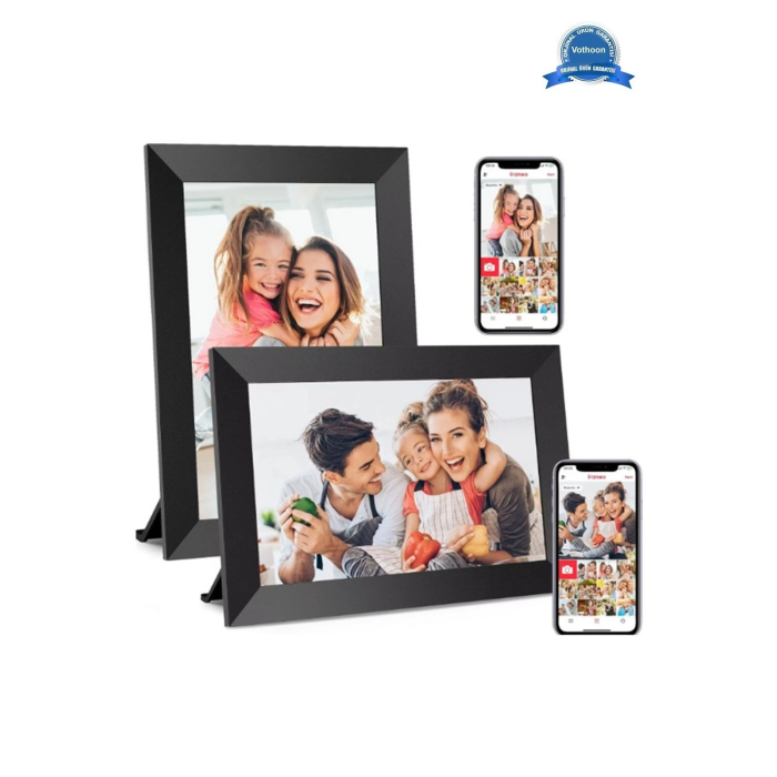 Dijital Fotoğraf Çerçevesi Kablosuz 10.1 İnç 32gb Dokunmatik Ekran, Uygulama Üzerinden Fotoğraf/video Paylaşımı -