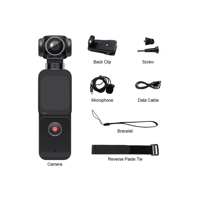 5k Ultra Hd Aksiyon Kamerası Ultra Stabil Çekim, Anti-shake Teknolojisi -