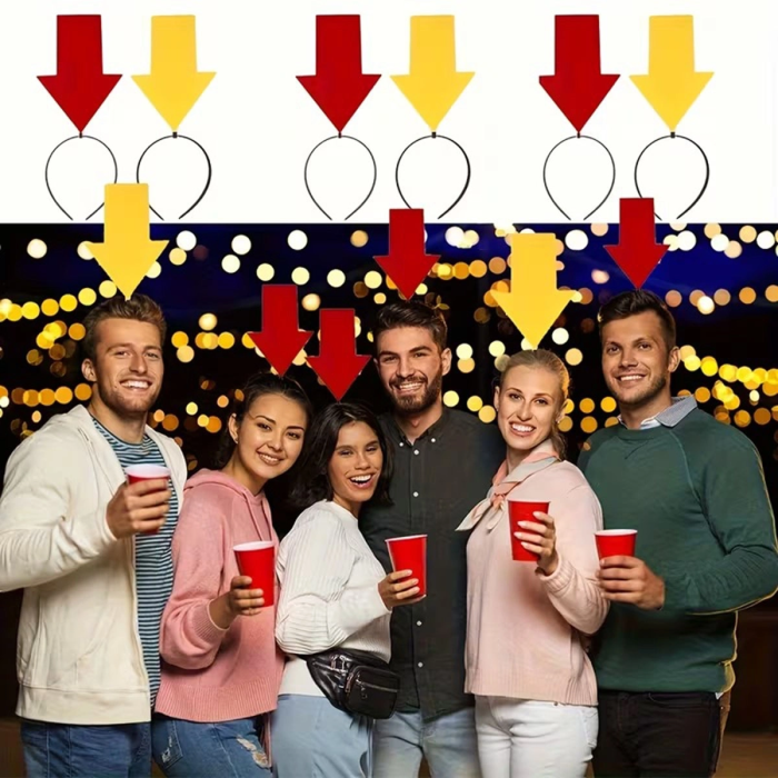 Kişiselleştirilebilir Ok İşaretli Mesaj Tacı -