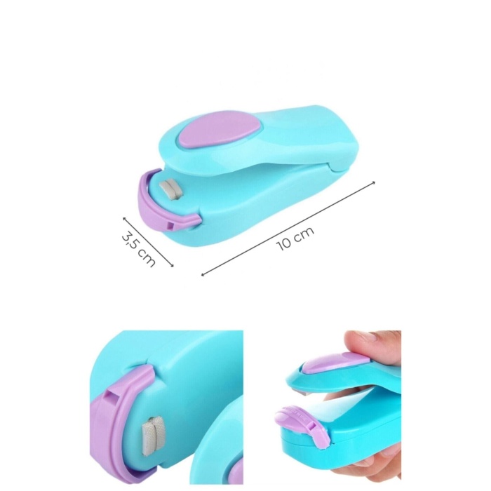 Poşet Kapatıcı - Poşet Ağzı Kapatıcı Isıtmalı Vakumlu Yapıştırma -