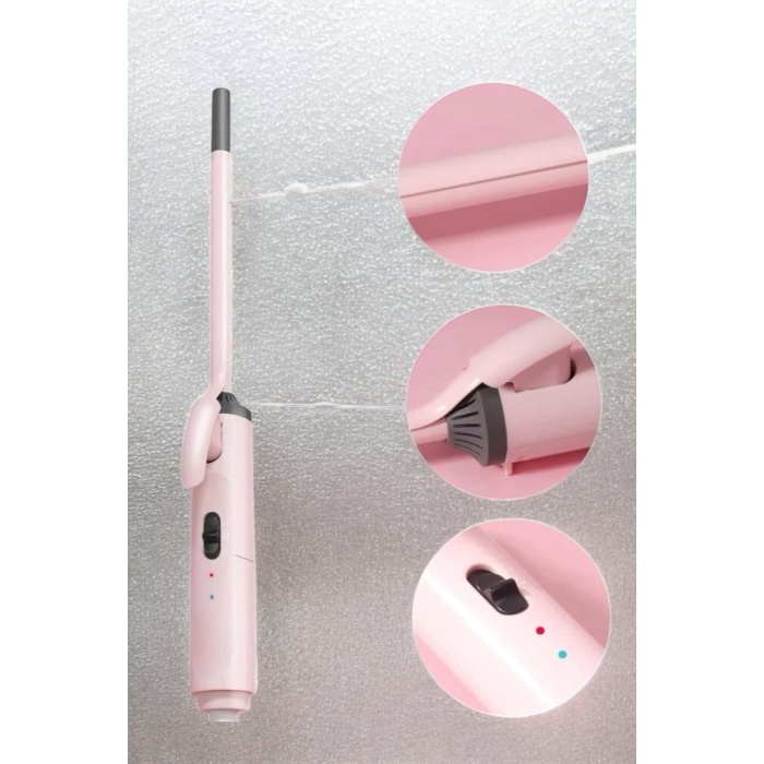 Saç Maşası 10MM İnce Bukleler İçin Yıpranma Önleyici İyon Özelliği -