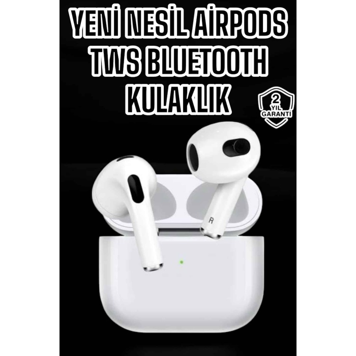 3.Nesil TWS Bluetooth Kulaklık Mikrofonlu ANC Özelliği Dokunmatik Kontrol -