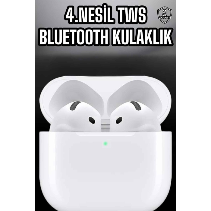 4.Nesil Kaliteli TWS Android ve İOS Uyumlu Mikrofonlu Kulaklık -