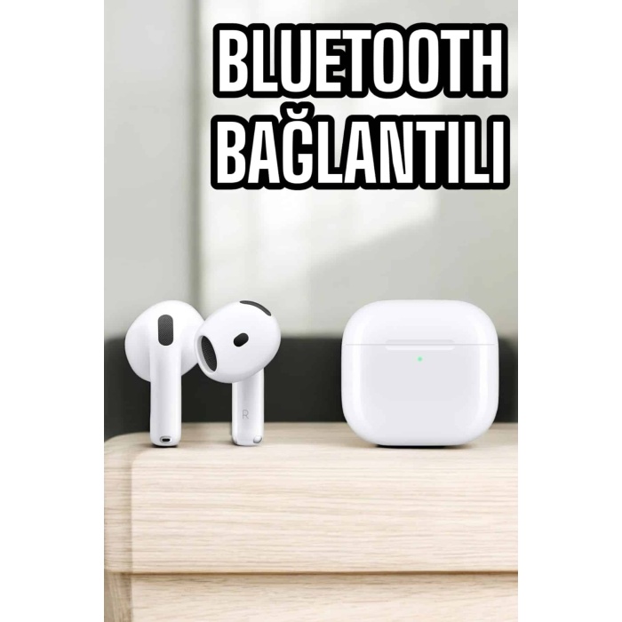 4.Nesil Kaliteli TWS Android ve İOS Uyumlu Mikrofonlu Kulaklık -