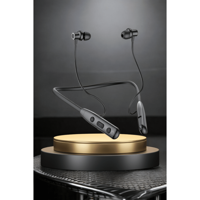 Kablolu Bluetooth Kulaklık Boyun Bantlı ANC Özelliği Yüksek Ses Kaliteli 100 saat -