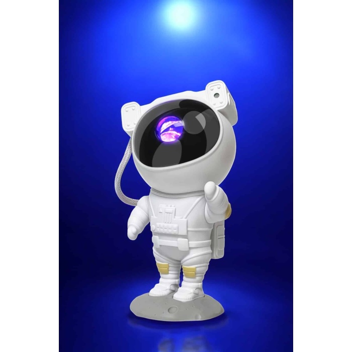 Çocuklara Özel Projeksiyon Astronot Lamba Speaker Sevimli -