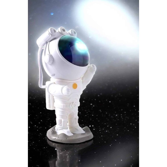 Astronot Bluetooth Hoparlör Gökyüzü Projektör Gece Lambası -